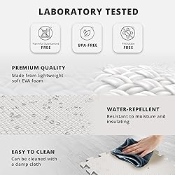Gym Flooring Set - Interlocking EVA Soft Foam Floor