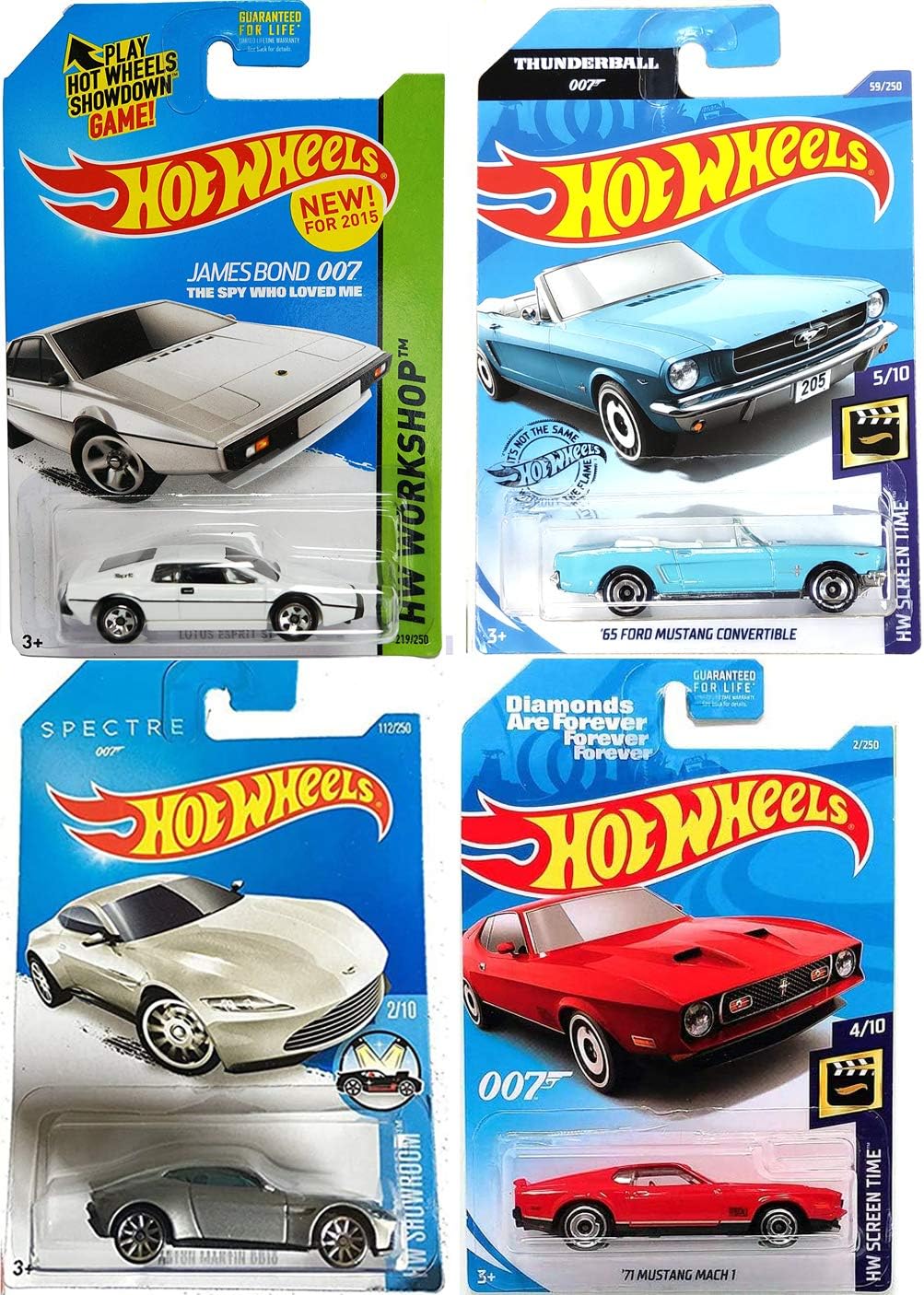 hot wheels 007 mustang