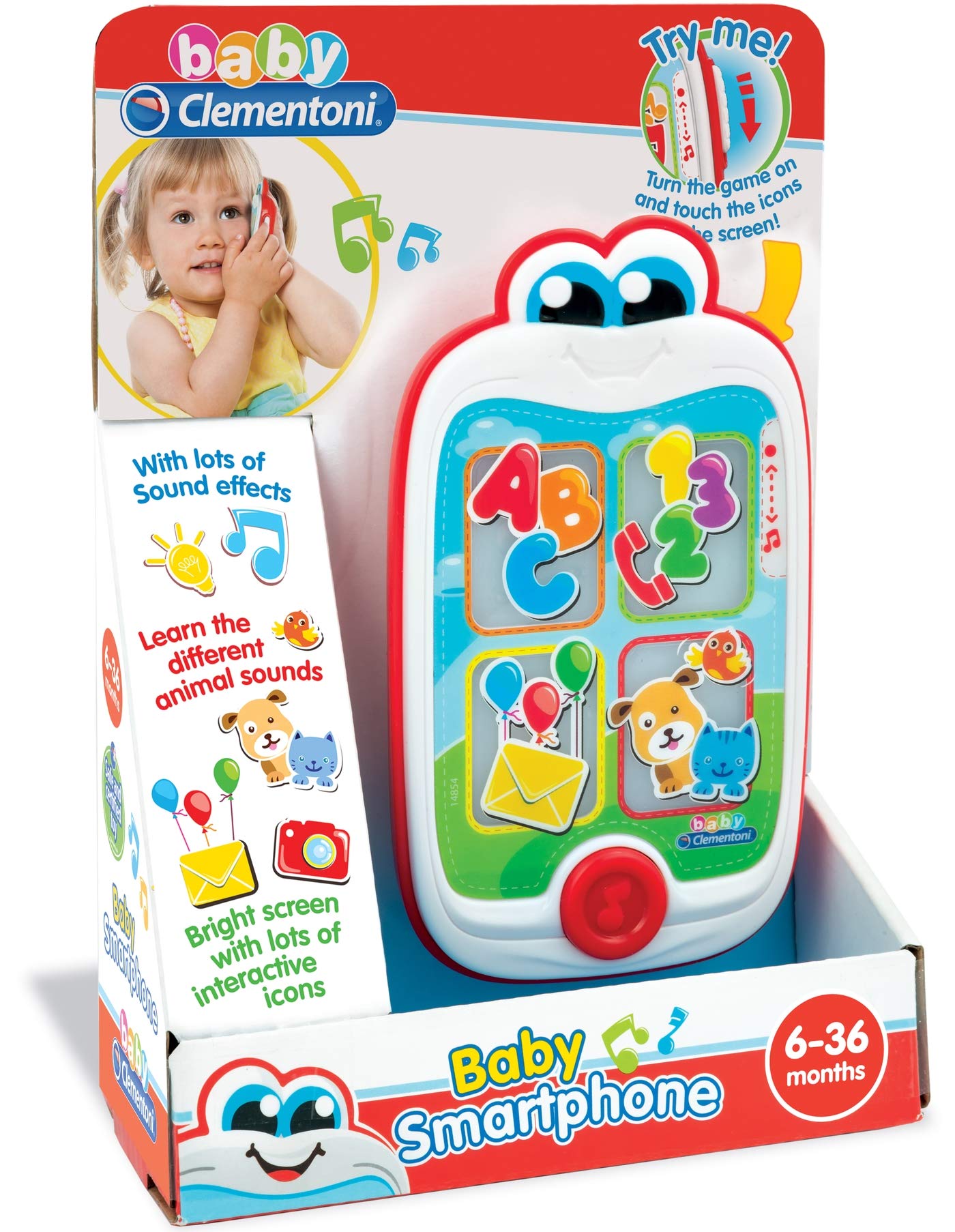 Clementoni 14948 "Baby Smartphone Toy