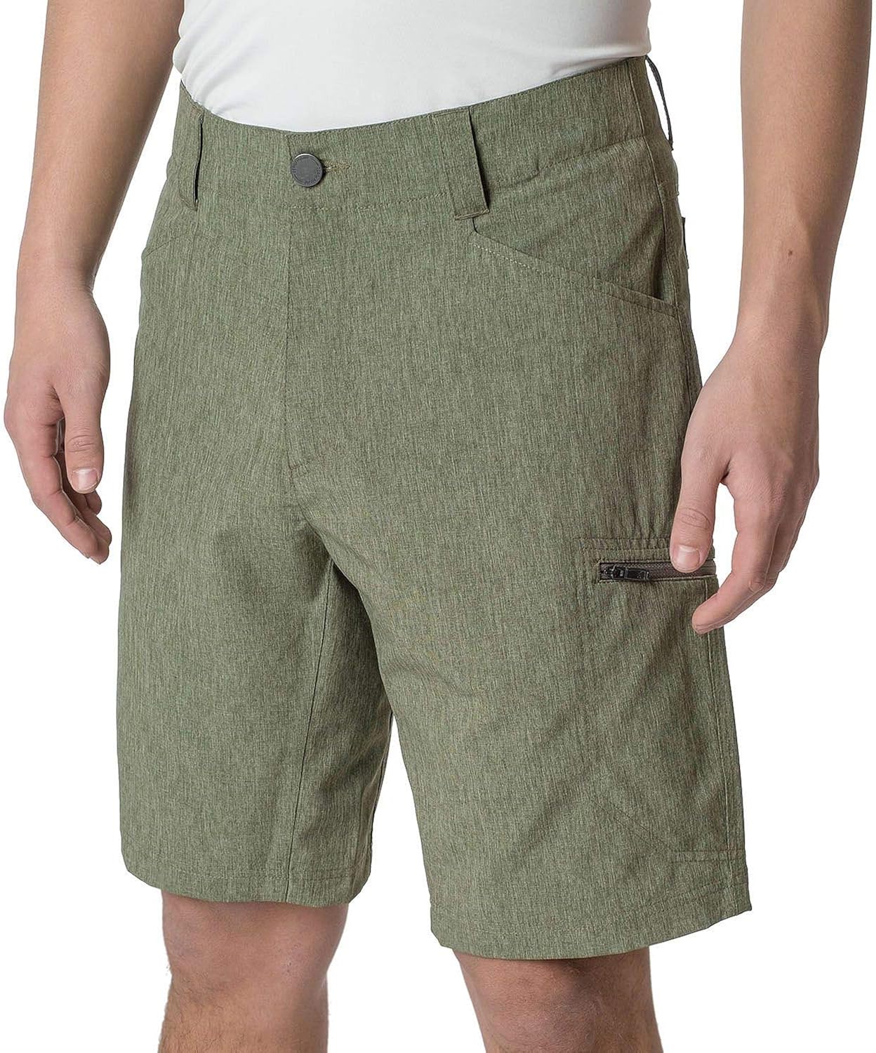 zeroxposur men's lightweight stretch travel shorts