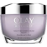 Night Cream by Olay, Regenerist Night Recovery Anti-Aging Face Moisturizer 1.7 oz