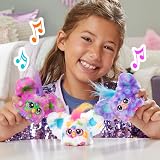 Furby Furblets Loo-Lay Mini Electronic Plush Toy White Orange view 6