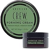 AMERICAN CREW Men's Hair Forming Cream, Like Hair Gel with Medium Hold &amp; Medium Shine, 3 oz