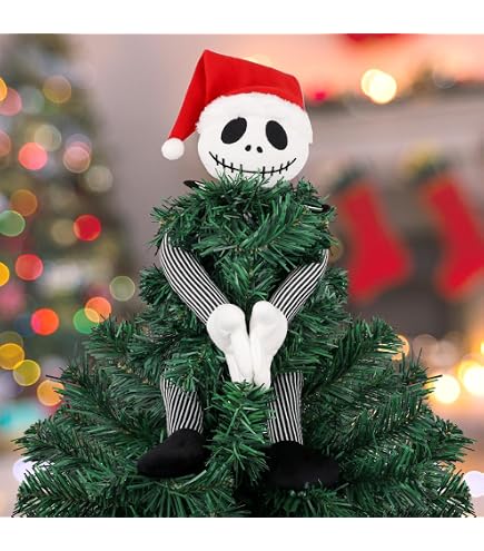 Amazon.com: The Nightmare Before Christmas Light-Up Rotating Tree