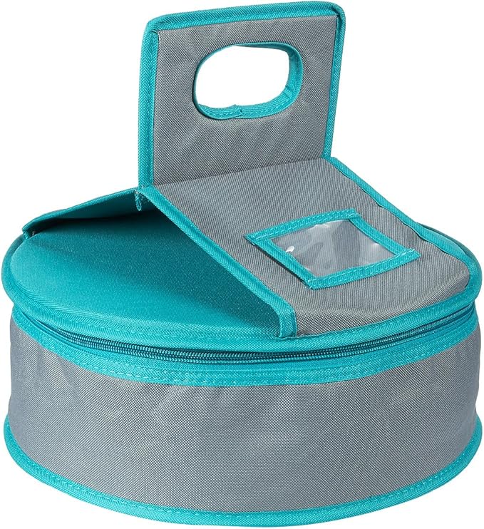 Insulated Round Thermal Casserole Food Carrier for Lunch