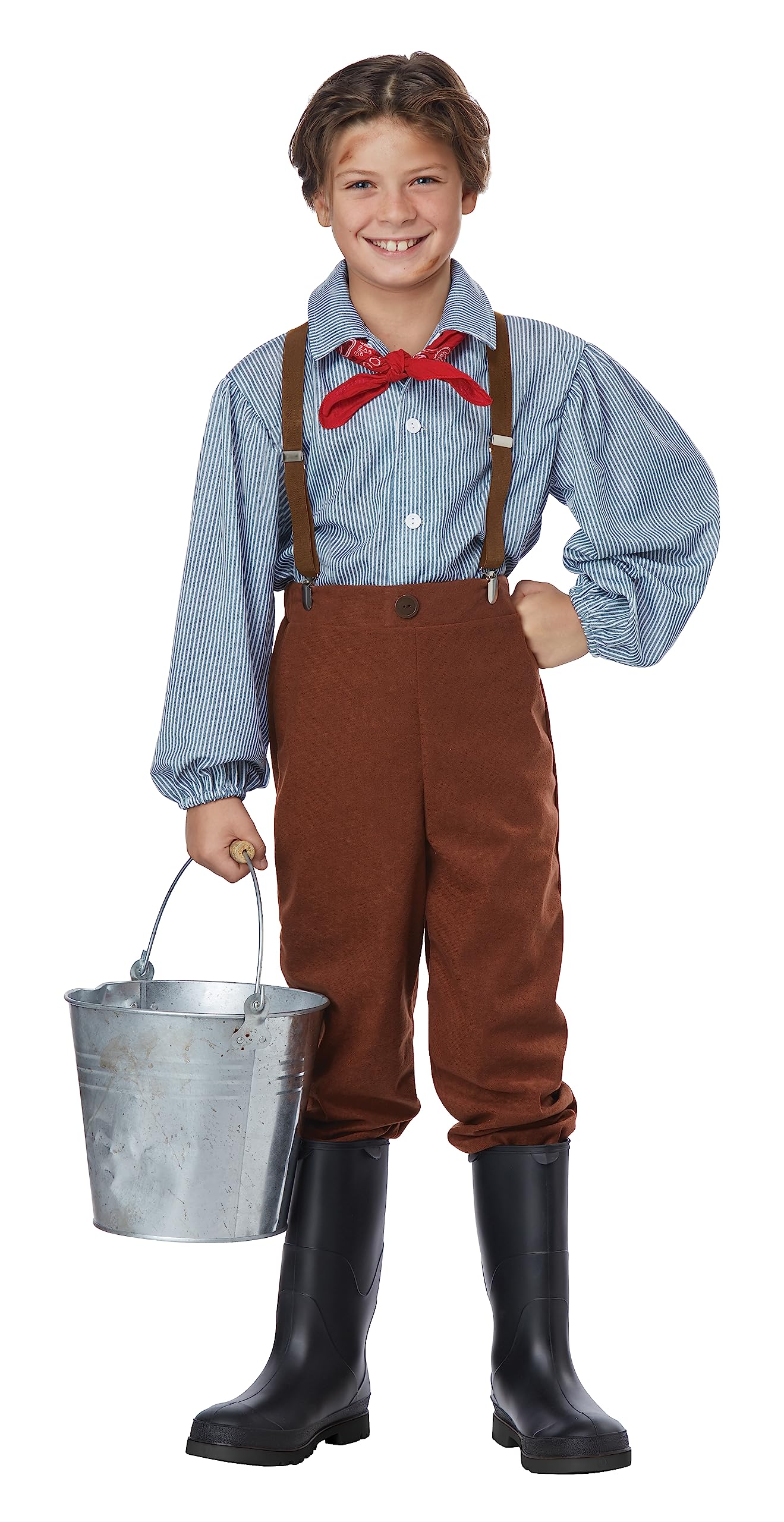 Photo 1 of Boy's Pioneer Boy Costume Large