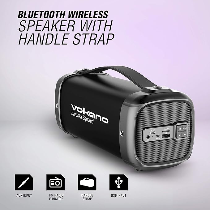 volkano 2.1 channel bazooka speaker