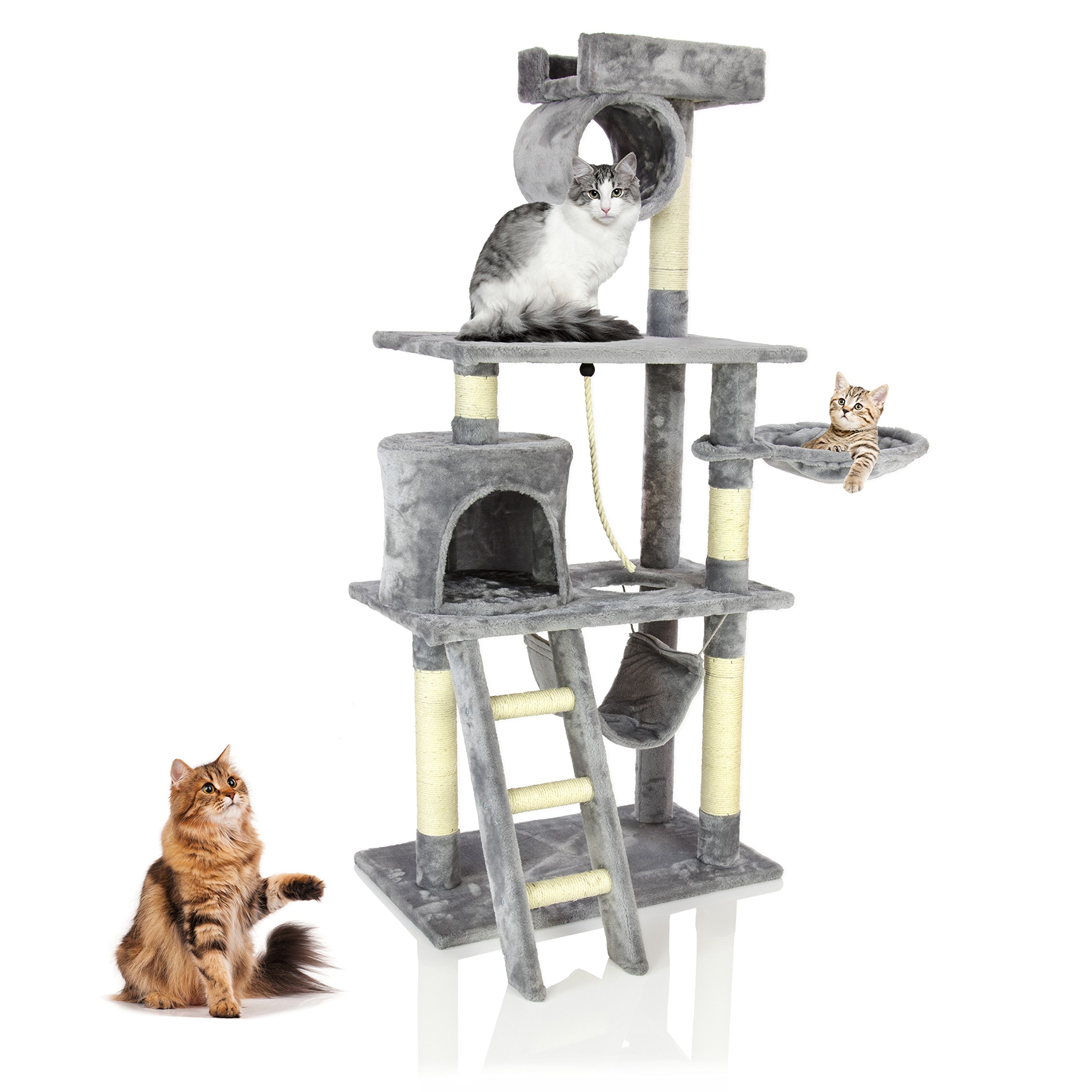 cat activity centre grey