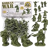 BMC Korean War Winter Battle - 16pc OD Green United States Soldier Figures