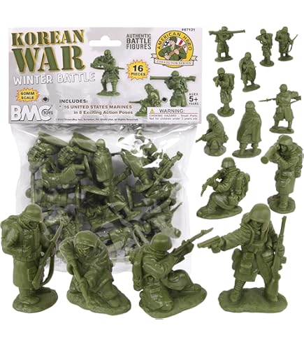Amazon.com: TSSD WW2 German Soldiers: 8 GRAY 1:32 Plastic Army Men