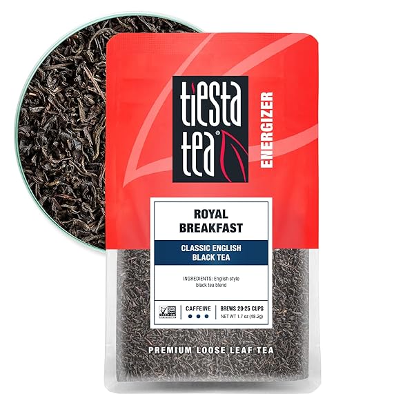 TIESTA TEA – ROYAL BREAKFAST, LOOSE LEAF, CLASSIC...