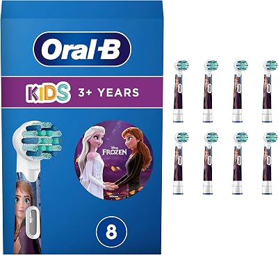 Oral-B Pro Kids Disney Frozen Replacement Toothbrush Heads Pack of 8