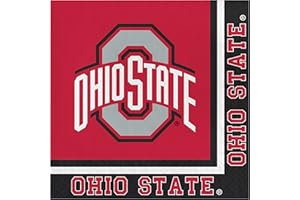Trendware Ohio State University Napkins, 60 Count