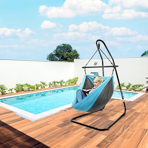Sorbus Durable Hammock Chair Stand Hanging Chair Stand- Heavy Duty