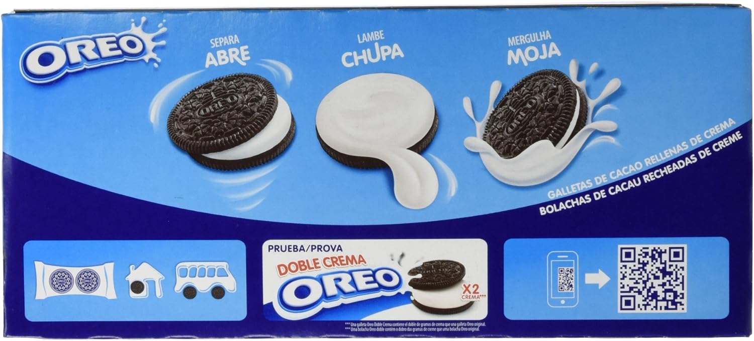 Oreo - Original - Galletas rellenas - Caja de 5 packs - 5 x 44 g - [pack de 4]: Amazon.es: Alimentación y bebidas