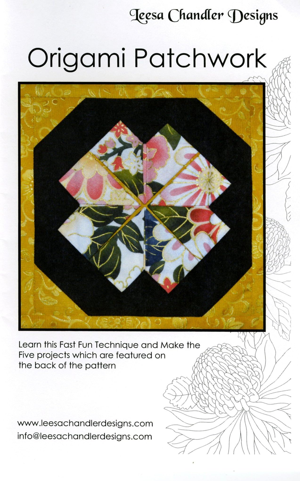 Leesa Chandler Designs LC100VAR Origami Pattern