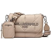 KARL LAGERFELD womens Voyage Messenger Bag With Small Pouch
