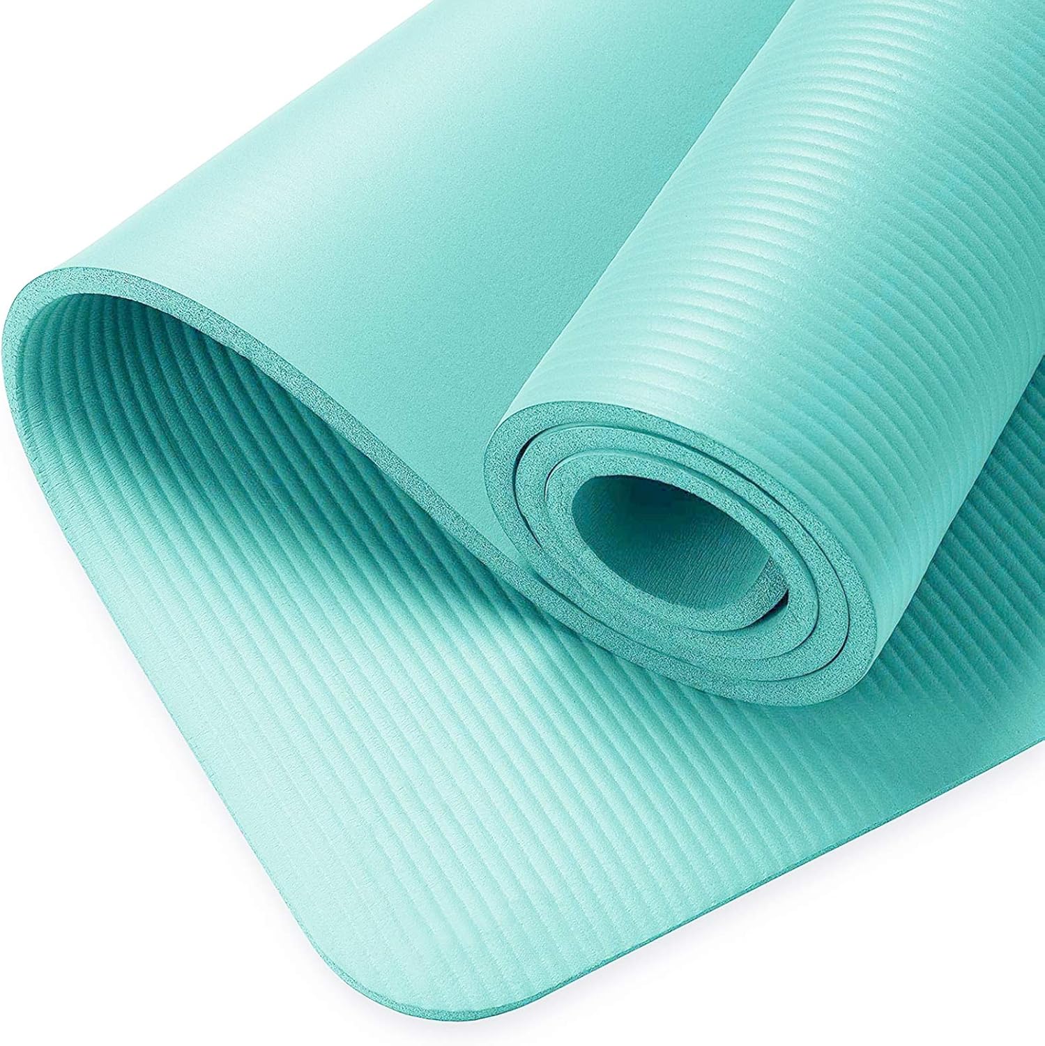 TENBOOM Thick Yoga Mats for Women and Man, 1/2 Inch Thickness No Slip Exercises Mat Anti-Tear Fitness Pilates Workout Mat for Home Gym with Carry Strap : Sports & Outdoors