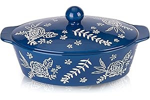 Wisenvoy Casserole Dish With Lid Casserole Dish Casserole Dishes For Oven Baking Dishes For Oven Ceramic Baking Dish