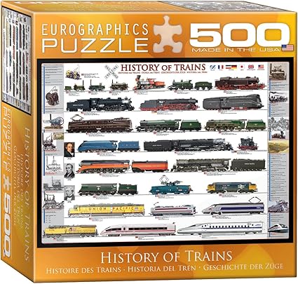 puzzles de trenes
