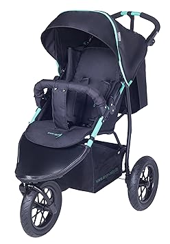 knorr-baby 883001 EVA-Rad- Joggy S schwarz-grün