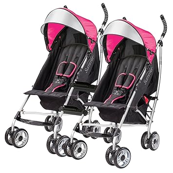 Amazon Com Summer Infant 3d Lite Convenience Strollers With Stroller Connectors Pink Baby