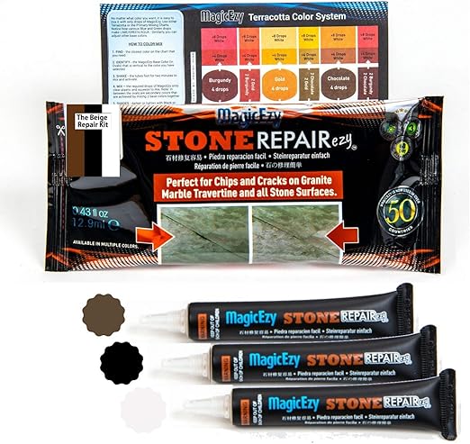 Magicezy Stone Repairezy Beige Repair Kit Stone Fix
