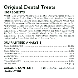 Greenies Original Teenie Dental Dog Treats, (4) 65