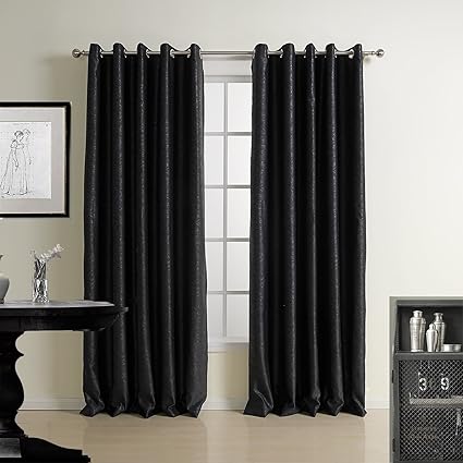 Buy Koting Black Thermal Curtain For Bedroom Koting 1 Panel