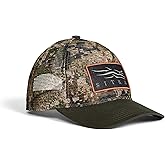 SITKA Icon Optifade Mesh Mid Pro Trucker Hat - Adjustable Outdoor Snap Back Hat for Men