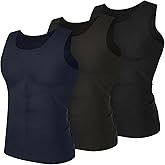 Toulite 3 Pcs Thermals for Men Tank Top Winter Thermal Sleeveles Shirts Men Underwear Tops Warm Undershirt Base Layer Vest