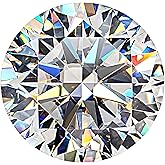 Star Fire Moissanite Loose Stone | Round Brilliant Cut Gemstones with VVS1-VS2/D-E-F Color Clarity | Ideal for Pendants, Rings, and Stud Earrings | Sizes Available from 0.10 to 20 Carats