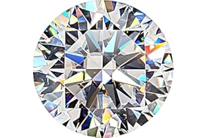 ROY ROSE JEWELRY Star Fire Wholesale Moissanite Loose Stone | Round Brilliant Cut Gemstones with VVS1-VS2/D-E-F Color Clarity | Ideal for Pendants, Rings, and Stud Earrings | Sizes Available from 0.10 to 20 Carats