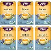 Yogi Tea - Bedtime (6 Pack) - Supports a Good Night’s Sleep - Tea with Passionflower, Chamomile, Valerian Root, and Lavender - 96 Organic Herbal Tea Bags