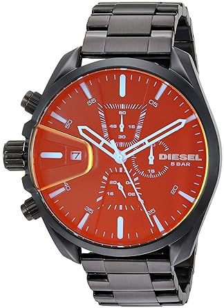 Analog Silver Dial Mens Watch-DK11894-4
