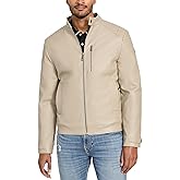 GUESS Men's Stephane Motorcycle Biker