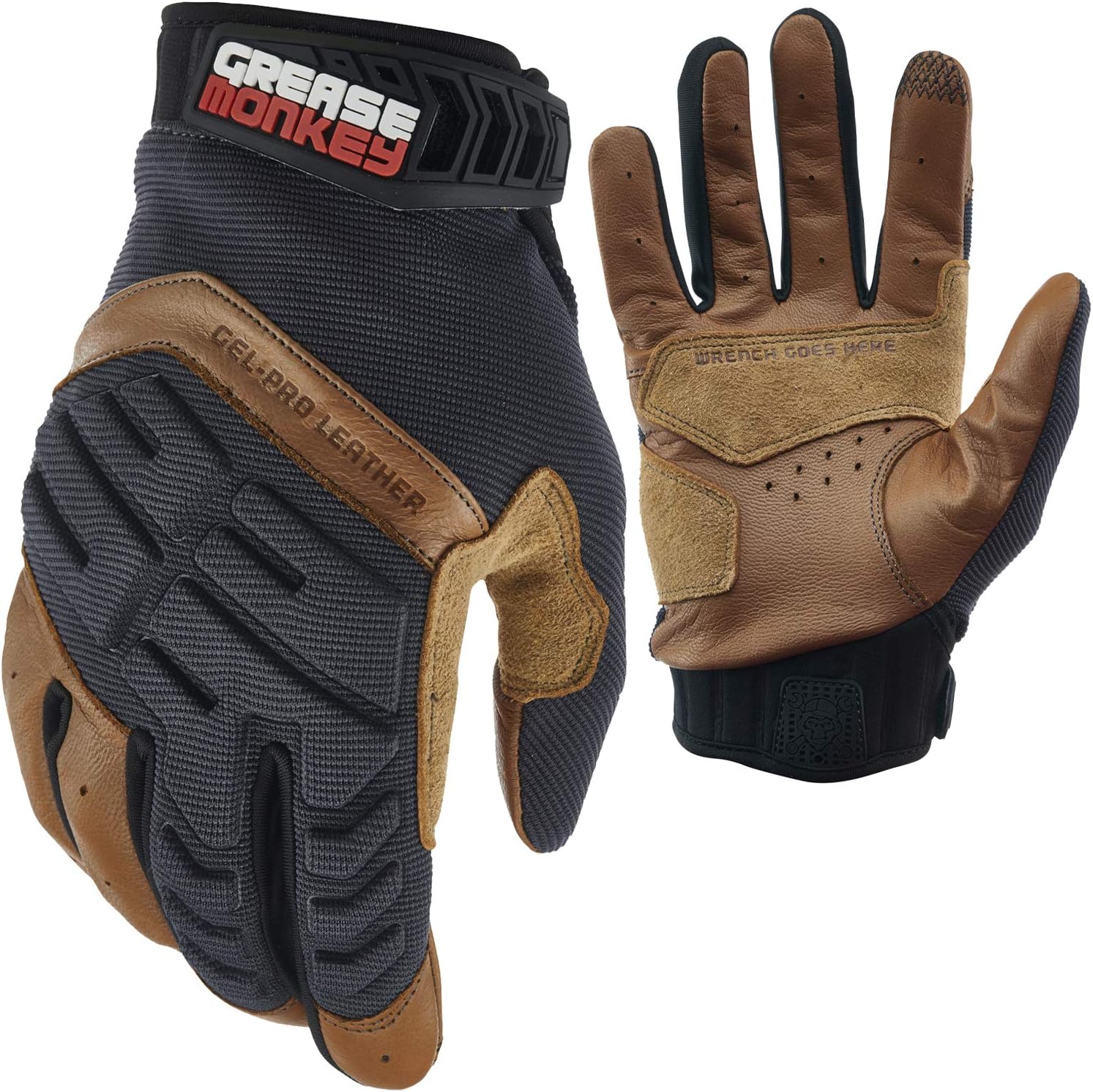 leather mechanics gloves