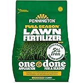 Pennington Full Season Lawn Fertilizer 4M 32-0-5 RF 3/11.2Lb | Slow Release Fertilizer for Grass, One Application Per Season for Lawn Growth and Greening