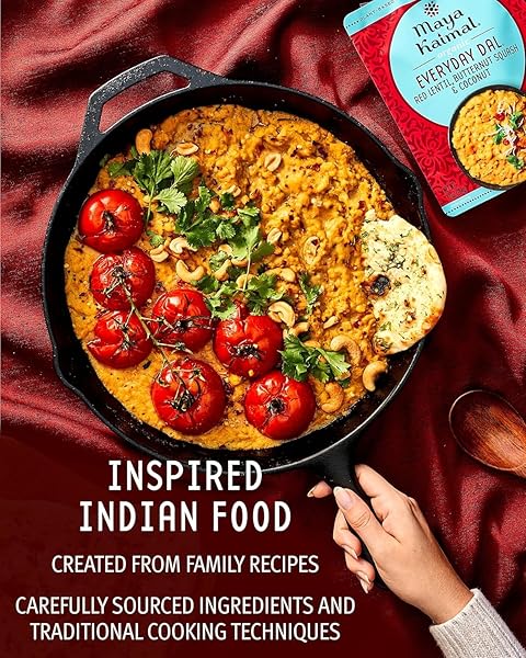 MAYA KAIMAL ORGANIC, EVERYDAY DAL, RED LENTIL, BUTTERNUT SQUASH & COCONUT, 10 OZ