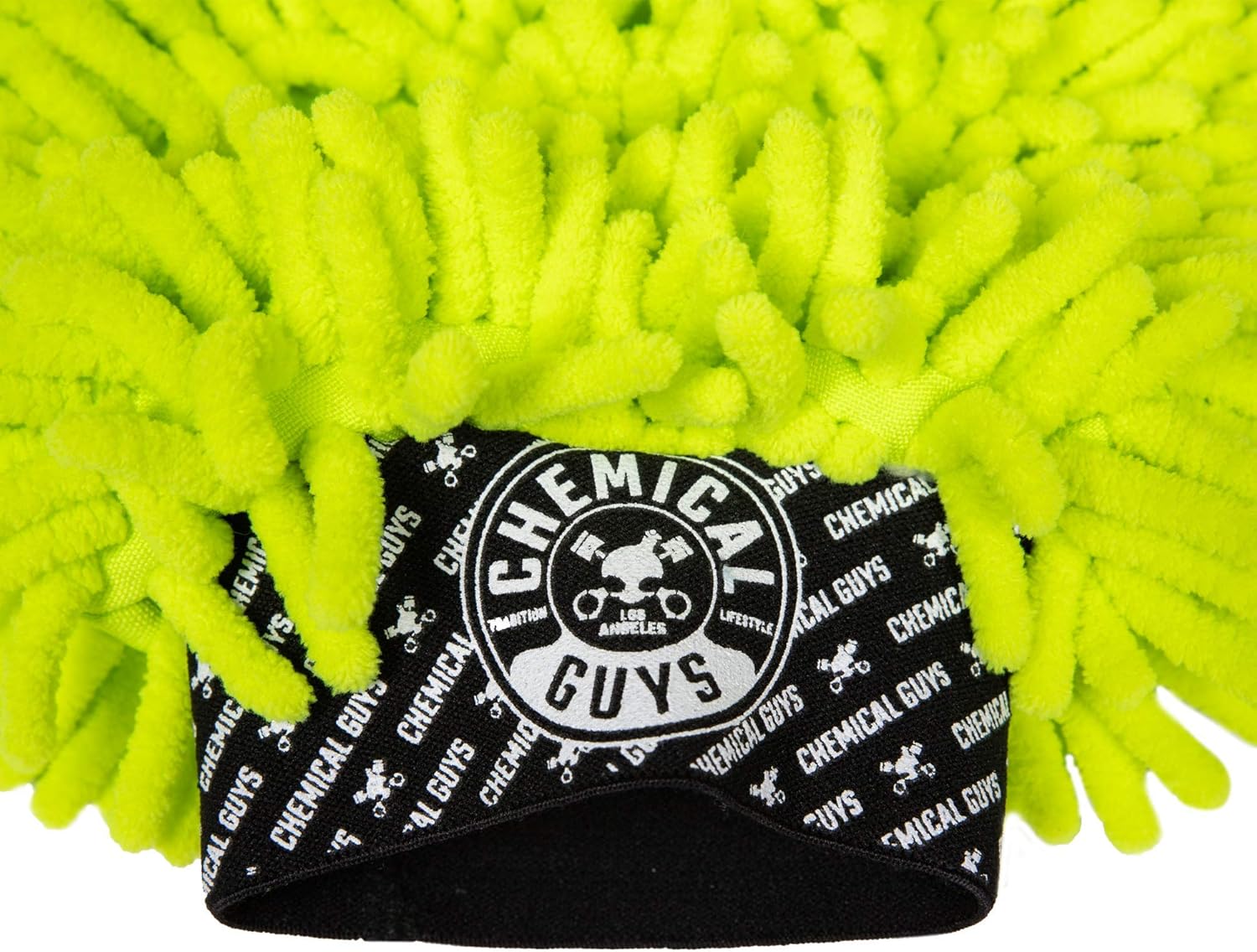 Chemical Guys Chenille Premium Scratch-Free Microfiber Wash Mitt,, MIC493, Lime Green: Automotive