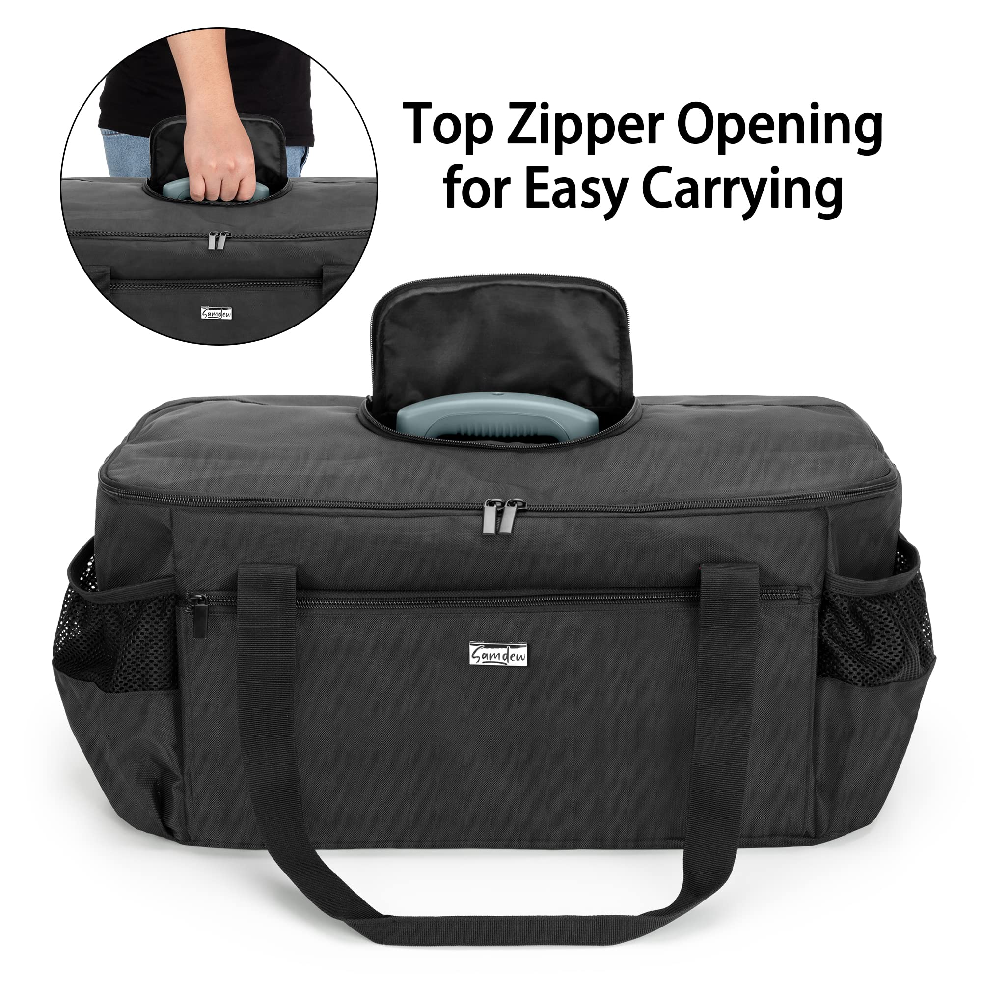 SAMDEW Grill Abdeckung Tragbare Grill Tasche 2