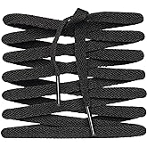 LitLaces - Premium Flat Cotton Shoe Laces Replacement for Air Jordan, Dunk, Air Force 1, Converse, &amp; Casual Shoes