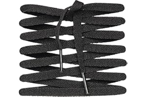 LitLaces - Premium Flat Cotton Shoe Laces Replacement for Air Jordan, Dunk, Air Force 1, Converse, & Casual Shoes