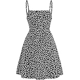 SweatyRocks Girl's Floral A Line Cami Short Dress Sleeveless Spaghetti Strap Sundress