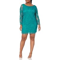 Jessica Howard Women's Size Petite Shift Dress with Lace Trim, Blush, 14  Plus at Amazon Women's Clothing store