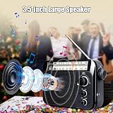Retekess TR604 Portable Radio FM AM with Large Dial and Speaker view 3
