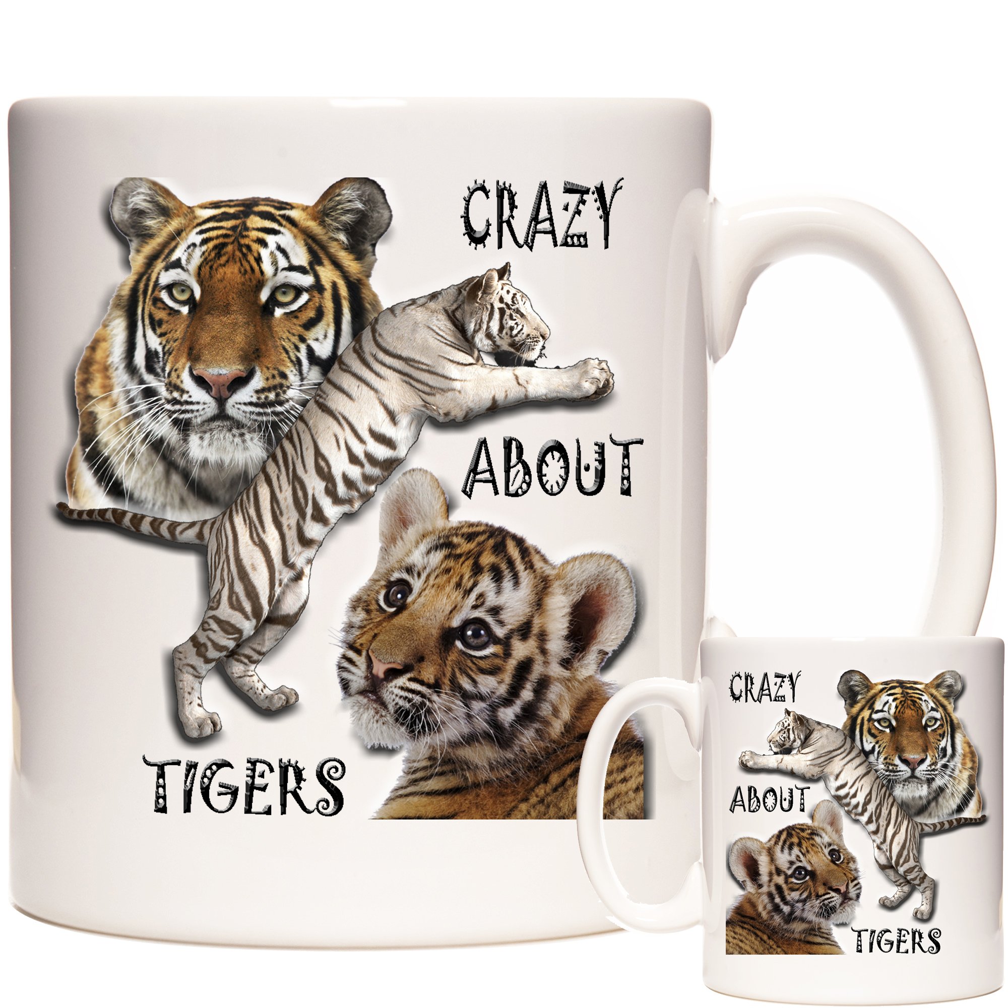 KAZMUGZ tiger 11oz Ceramic Mug for Tiger Lovers