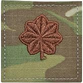 MEDALS OF AMERICA EST. 1976 Air Force Major Rank OCP with Hook and Loop