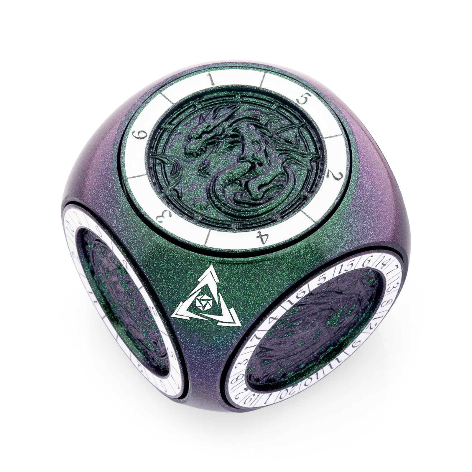 Haxtec Spinner Dice 7-in-1 Metal DND Dice Set Goblins Unique Dice Compatible with Dungeons and Dragons Gifts D&D