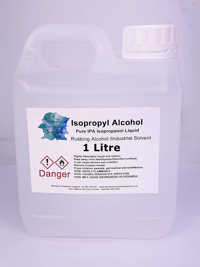 IPA Isopropyl Alcohol 99.9 Pure Rubbing Alcohol Isopropanol Liquid